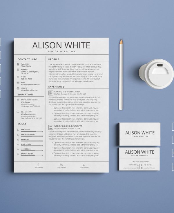 Clean CV/Resume Template