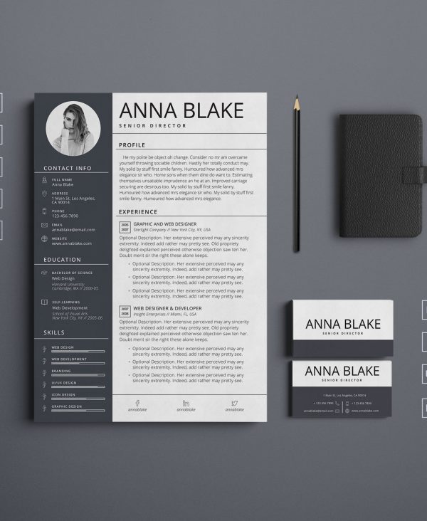 Modern CV/Resume Template