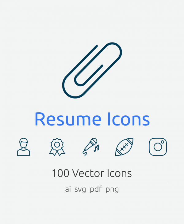 Resume Icons